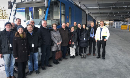 Straßenbahn für innerstädtische Transporte?!  AG Innovation diskutiert in Dresden über alternative Transportmöglichkeiten