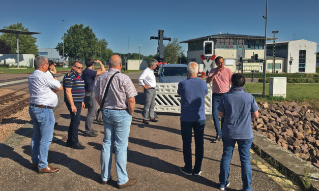 AG Marketing zu Gast bei der Container Terminal Halle Saale