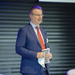 Jens Katzek, Geschäftsführer ACOD GmbH, eröffnet den ACOD Kongress und das Mitteldeutsche Logistikforum