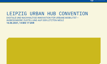 Leipzig Urban Hub Convention am 16.06.2021