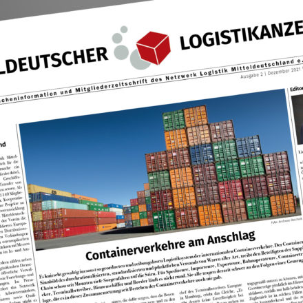 Mitteldeutscher Logistikanzeiger Ausgabe 2 Titel