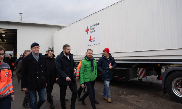 Netzwerkmitglied Sachsenland unterstützt Hilfslieferung für die Ukraine