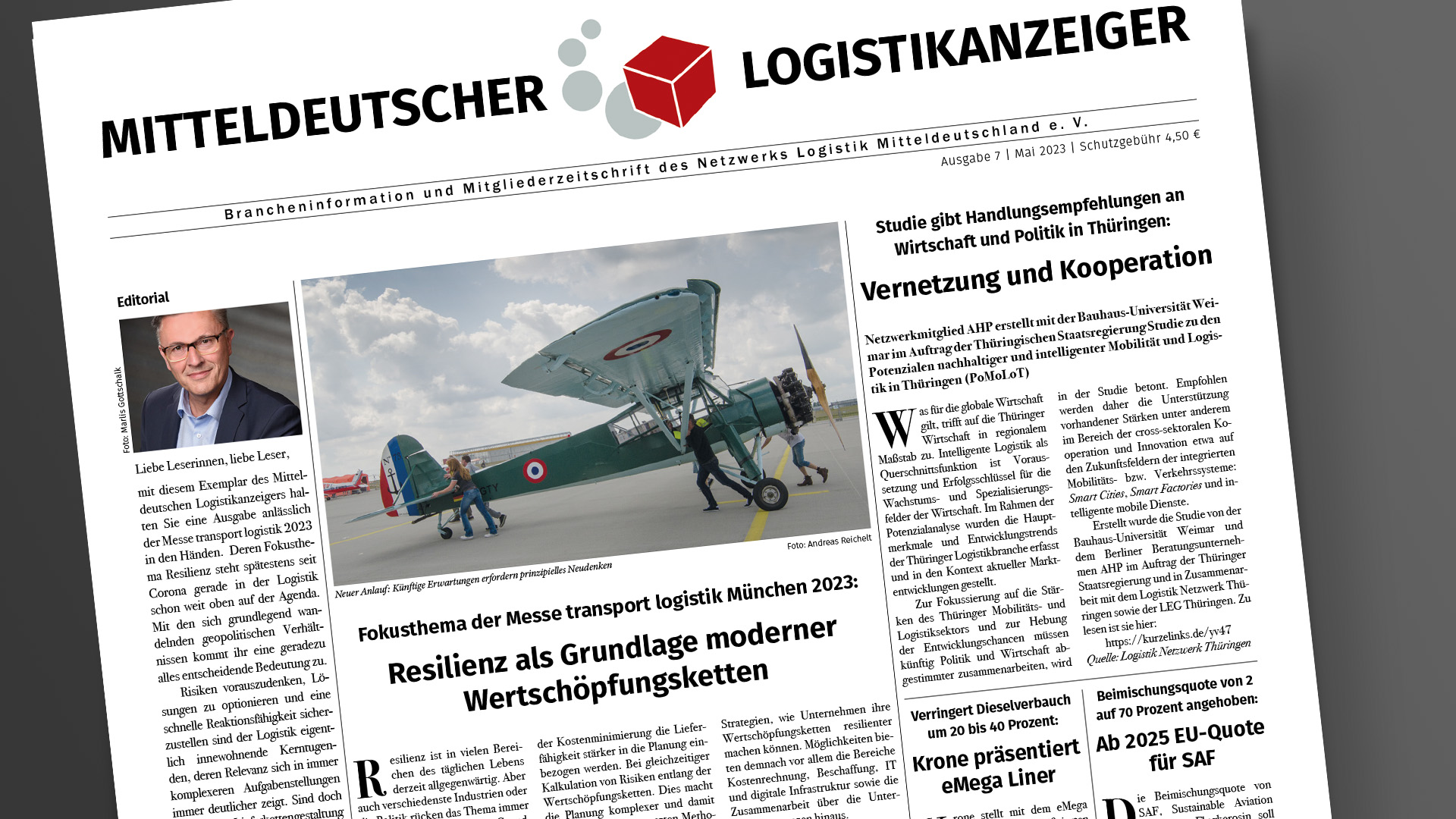 7. Mitteldeutscher Logistikanzeiger