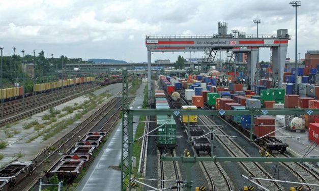 Schienenanbindung mit dem KV-Terminal