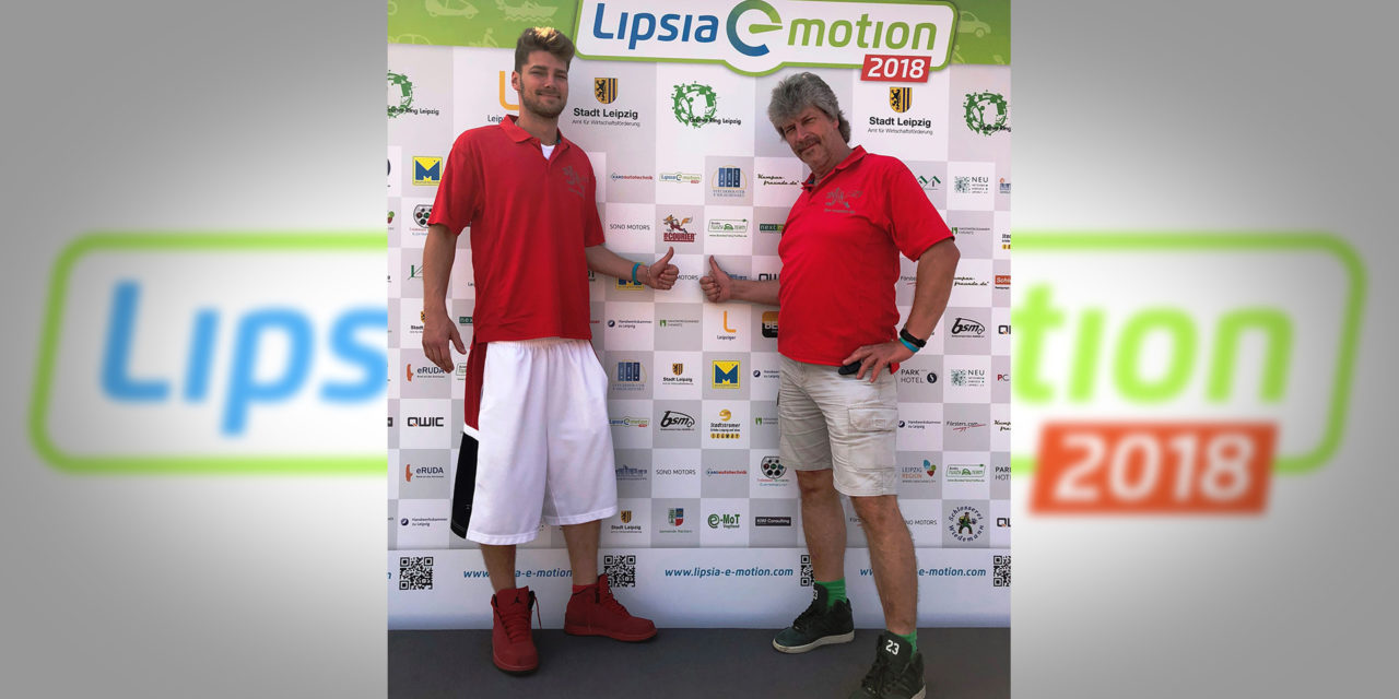 Lipsia-e-motion 2018 – Rallye der Elektromobile macht am Leipzig/Halle Airport Station
