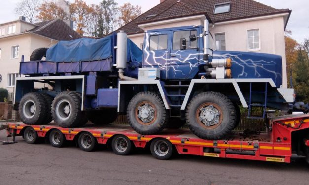 Rarität in Russland entdeckt: Sachsenland bringt Schwerlaster-Oldtimer wieder nach Deutschland