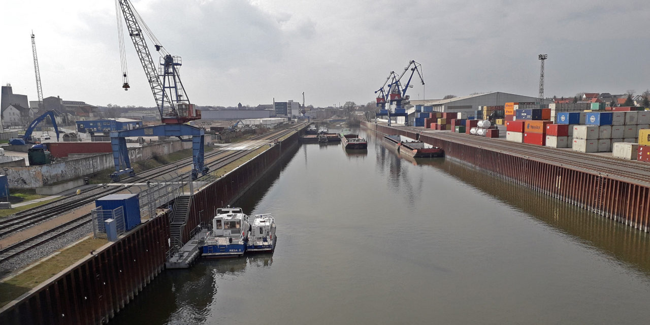 Sächsische Binnenhäfen erfüllen ihren Auftrag und sichern logistische Infrastrukturen in der Corona-Krise