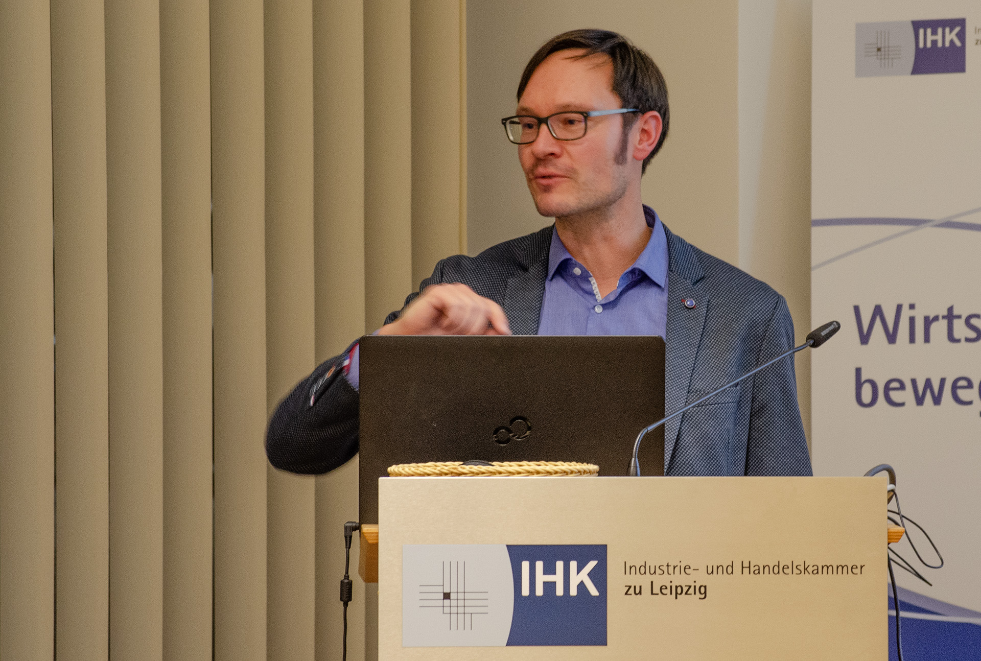 Die Arbeit der AG Marketing im zurückliegenden Jahr beschreibt AG-Leiter Martin Bornschein