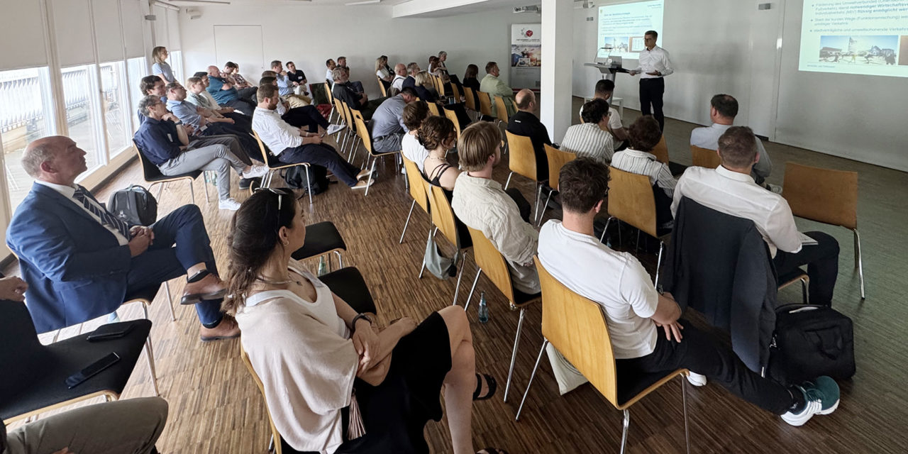 Reger Austausch auf dem Mitteldeutschen Logistikforum 2025