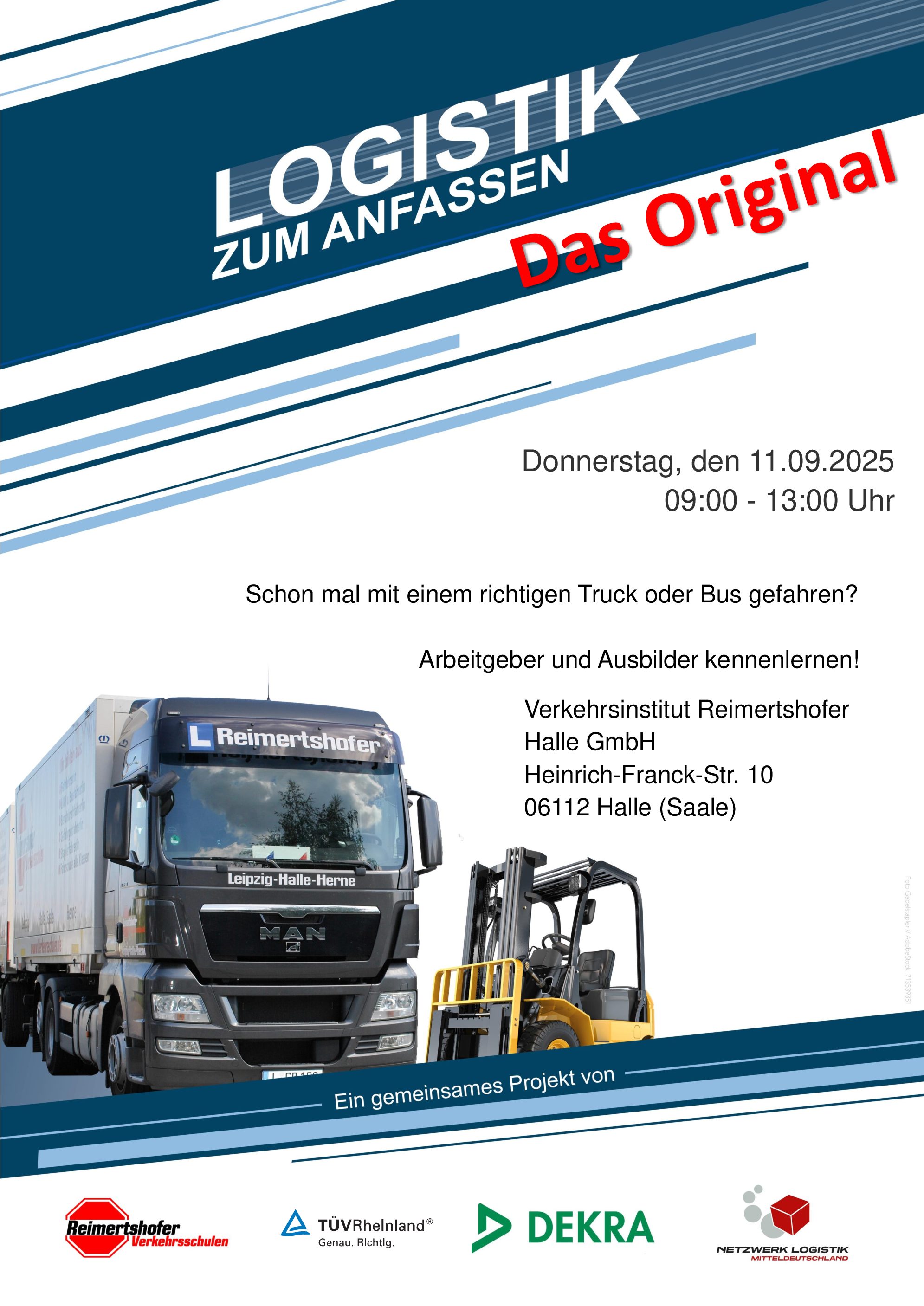 Logistik zum Anfassen am 11.09.2025